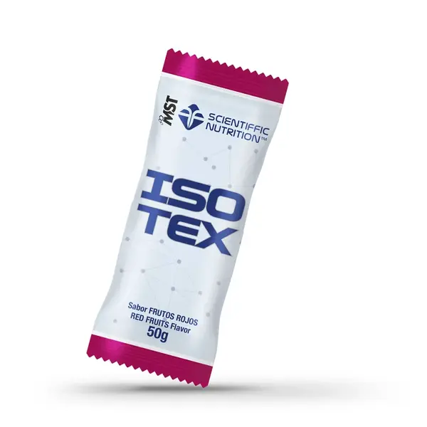 Scientiffic Nutrition Jednorázová dávka izotonického prášku Isotex 50 g (červené ovoce)
