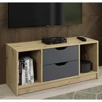 TV stolek Sten 100 cm, dub artisan/grafit
