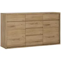 Komoda 2d-6s Shetland Typ 41 Dub Shetland/Sivá