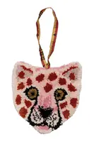 Nástěnná dekorace Doing Goods Pinky Leopard 20 x 22 x 2 cm