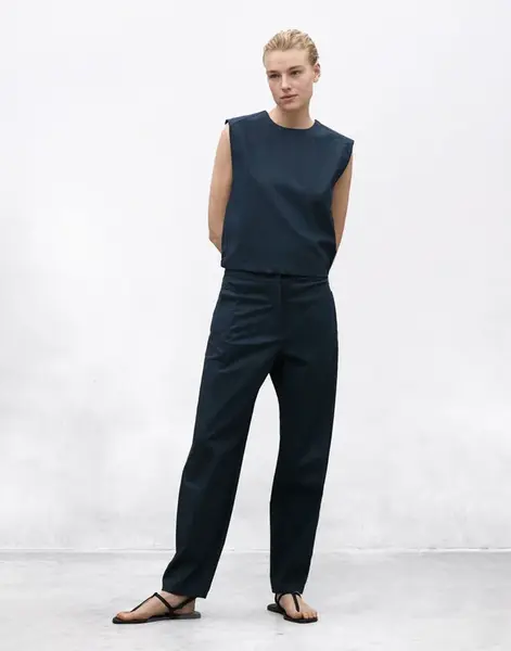 ECOALF Ripoll Trousers DEEP NAVY 38