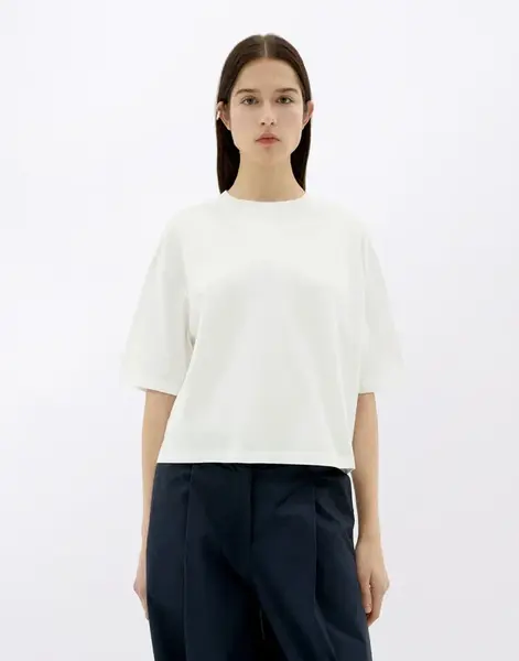 Tričko Thinking MU Lena White T-Shirt WHITE