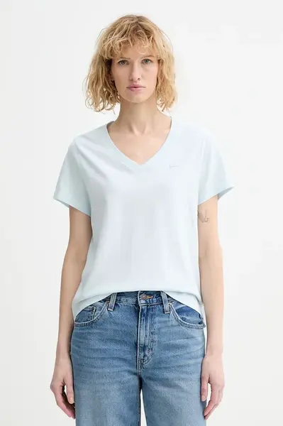 Bavlnené tričko Levi's T2 PERFECT V LSE HOUSEMARK