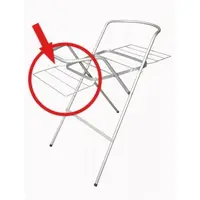 TEGA DRYING RACK Sušák k držáku na vaničku, bílá, velikost