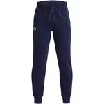 Under Armour RIVAL FLEECE JOGGERS Chlapčenské tepláky, tmavo modrá, veľkosť M