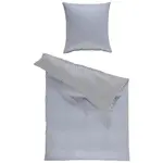 Janine OBOUSTRANNÉ POVLEČENÍ, makosatén, antracitová, bílá, 135/200 cm