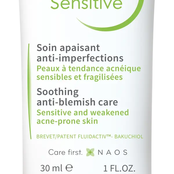 BIODERMA Sébium Sensitive zklidňující a hydratační krém na aknózní pleť 30 ml