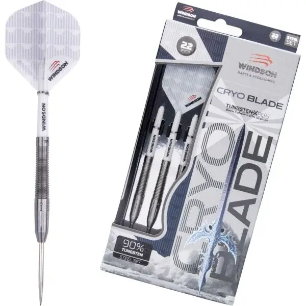 Windson CRYO BLADE 22 G Steelové šipky, stříbrná, velikost