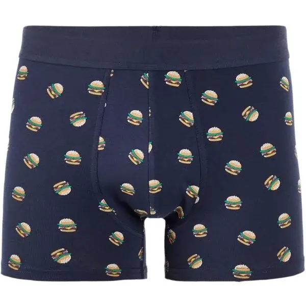 CELIO XMIBOBUGER Pánske boxerky v darčekovom balení, tmavo modrá, veľkosť