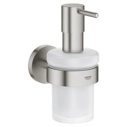 Grohe Start Accessories dávkovač mydla s držiakom zo supersteelu 41195dc0 G41195DC0