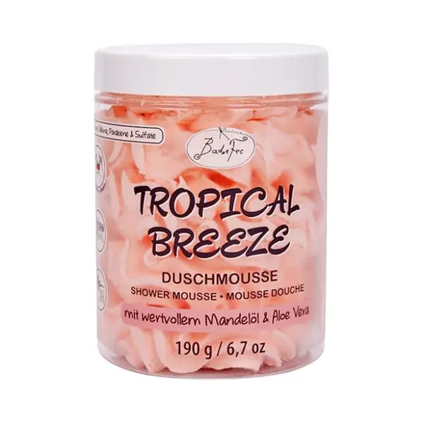 BADEFEE Sprchová pěna Tropical Breeze 190 g