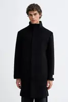 Kabát s prímesou vlny Calvin Klein