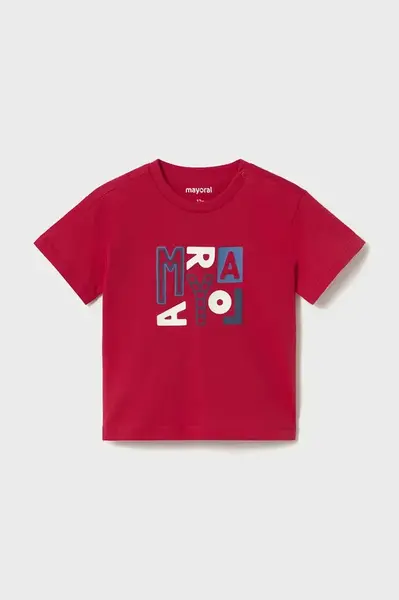 Dětské bavlněné tričko Mayoral
