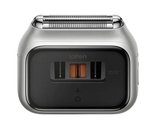 Kompaktní planžetový holicí strojek na vousy Laifen P3 Pro Silver - stříbrný + dárek zdarma