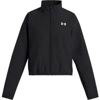 Under Armour RIVAL WOVEN Dívčí lehká bunda, černá, velikost L