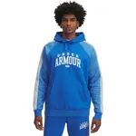 Under Armour RIVAL FLEECE COLORBLOCK Pánská mikina, modrá, velikost M