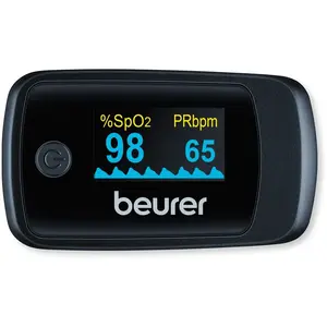 BEURER PO 45 oxymetr s pulsoměrem černý 1 ks