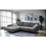 Livetastic ROHOVÁ SEDAČKA, textil, antracitová