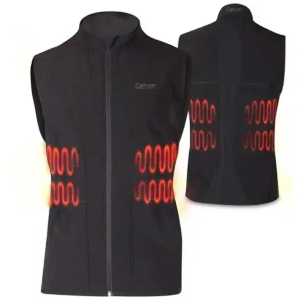 Lenz HEAT VEST 1.0 W Vyhrievaná dámska vesta, čierna, veľkosť