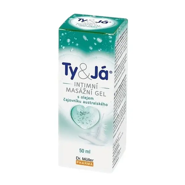 DR. MÜLLER Ty & Já intimní masážní gel s TTO 50 ml