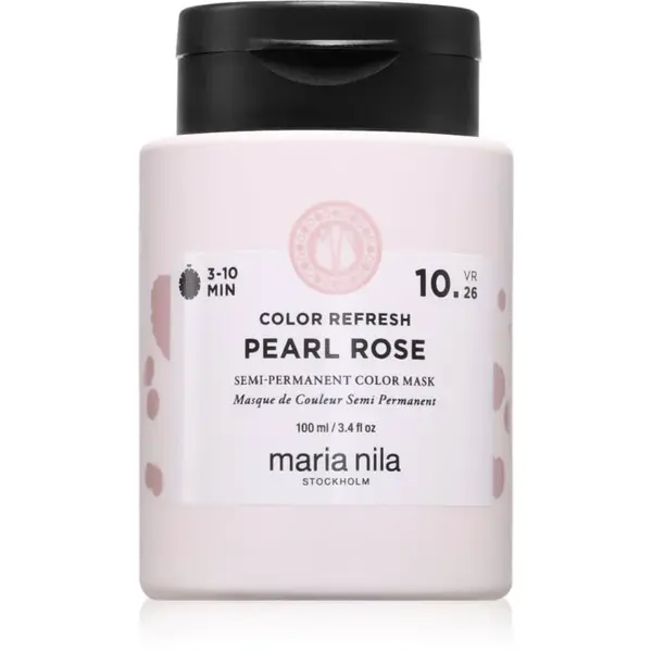 Maria Nila Colour Refresh jemná vyživující maska bez permanentních barevných pigmentů odstín Pearl Rose 10.26 100 ml