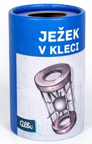 Ježek v kleci (poškozená)