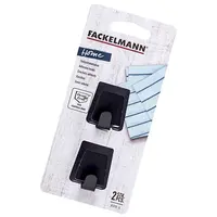 Háčky trapez 3,9x3,5, inox black 61210