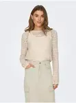 Béžový dámsky sveter JDY Sun