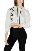 Dámská crop mikina s kapucí