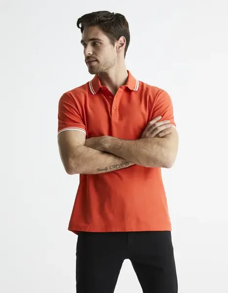 Celio Polo tričko Beline piké - Pánské