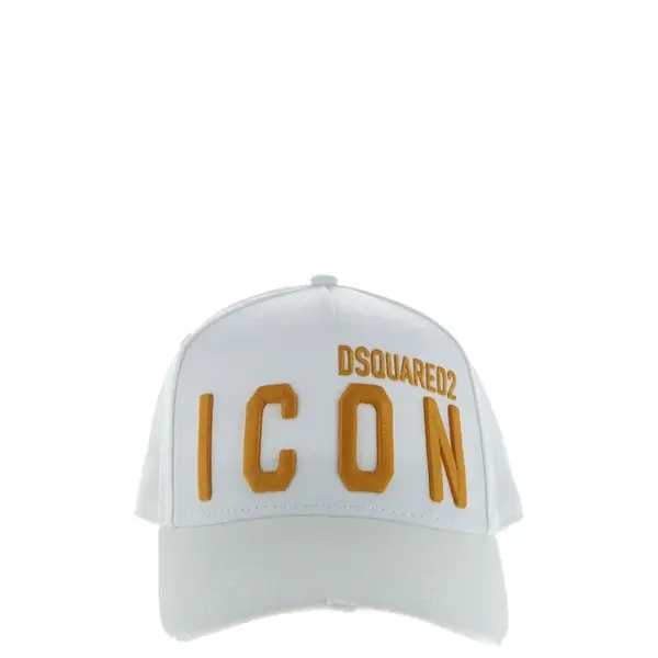 Bílá kšiltovka Dsquared2