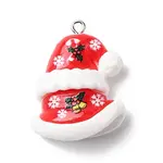 Christmas Opaque Resin Pendants