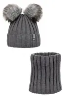 Dětská souprava čepice a šály Bianca