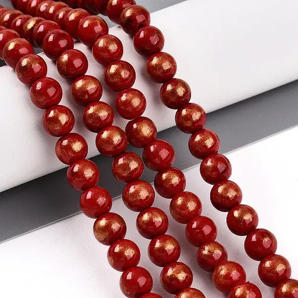 Natural Mashan Jade Beads Strands