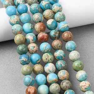 Natural Imperial Jasper Beads Strands