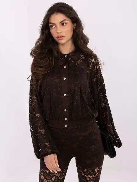 Shirt-MI-KS-C239.78-dark brown