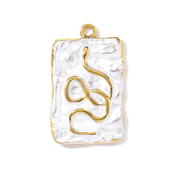 304 Stainless Steel Enamel Pendants