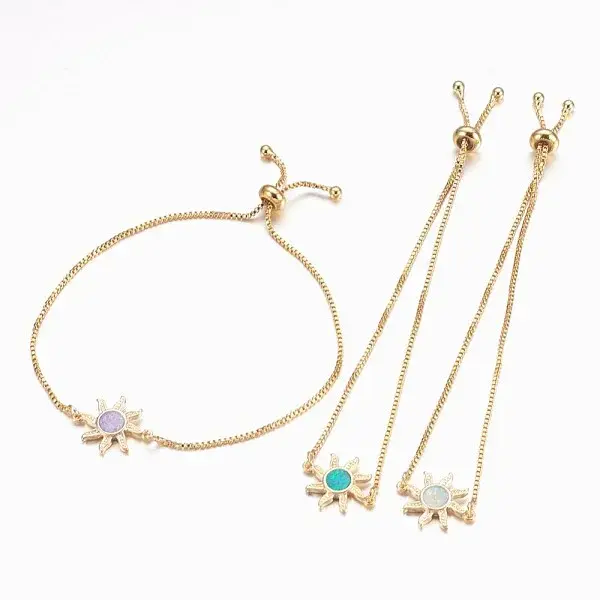 Adjustable Brass Bolo Bracelets