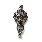 Brass Micro Pave Cubic Zirconia Fold Over Clasps