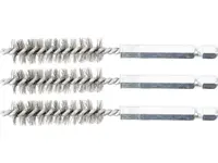 Sady kartáčů na vrtačku, různé průměry, ocelové, 3 ks - BGS technic Velikost: 12 mm