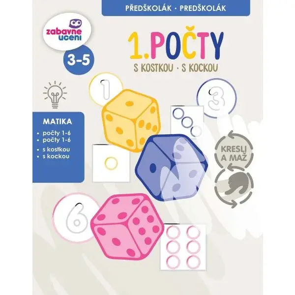 ZÁBAVNÉ UCENÍ 1. POČTY Vzdelávací zošit, mix, veľkosť