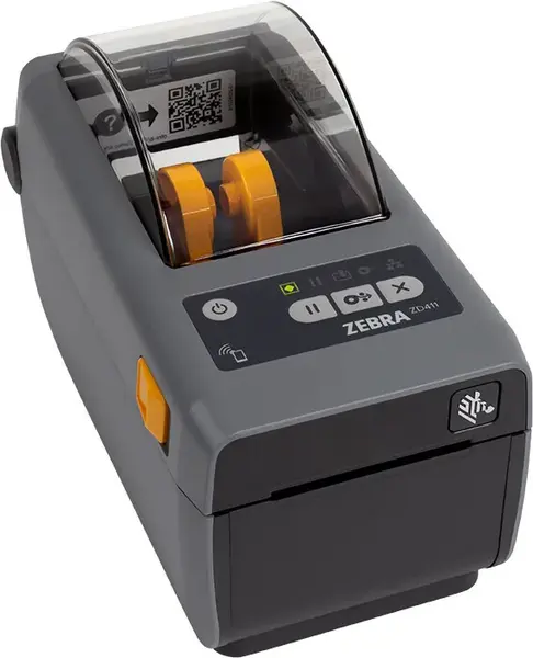 Zebra ZD411 ZD4A022-D0EX02EZ, tlačiareň štítkov, ZD4A022-D0EX02EZ, 8 dots/mm (203 dpi), RTC, USB, USB Host, BT (BLE), kit (USB)
