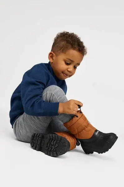 Zimní boty Reima Nefar hnědá barva, 5400024A