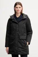 Bunda Tommy Hilfiger černá barva, zimní, WW0WW46533