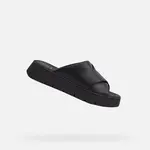 Black women's slippers Geox Dandra 40 - Women's