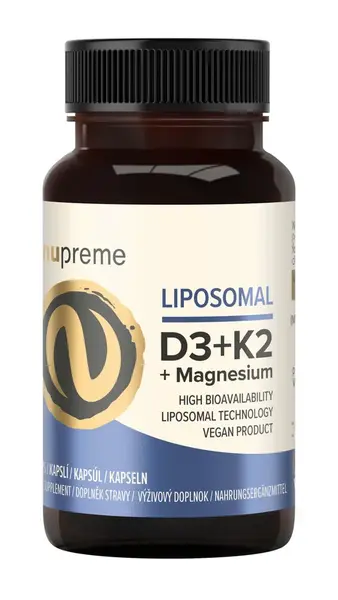 Nupreme Liposomal Vitamín D3 + K2 30 kapsúl