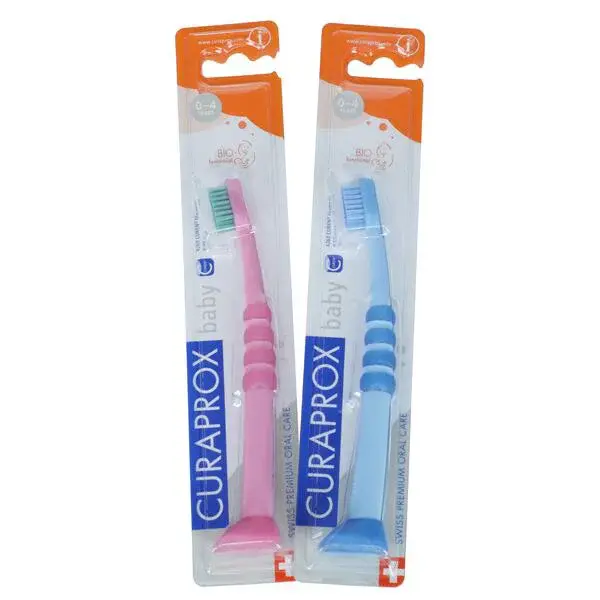 Dětský zubní kartáček Curaprox Baby, 0 – 4 roky, 1 ks