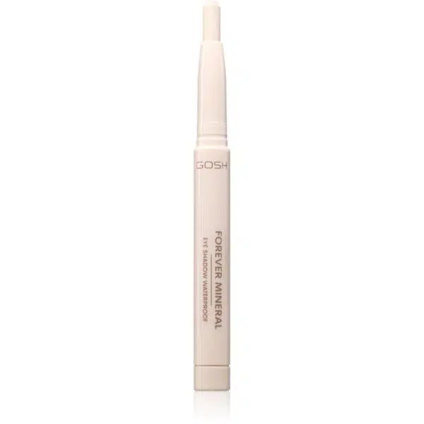 Gosh Forever Mineral Shimmer trblietavé očné tiene v ceruzke odtieň 001 Pearly White 1.4 g
