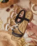 Resti Women's sandals with decorative straps Camerro