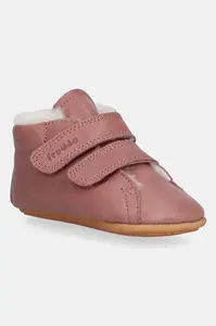 Kojenecké kožené boty Froddo PREWALKERS FURRY BASIC